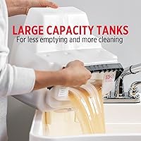 Vista 4 de Limpiadora de alfombras Rug Doctor X3 Comercial - Paquete Pro Oxy, incluye 1414 ml de limpiador Oxy