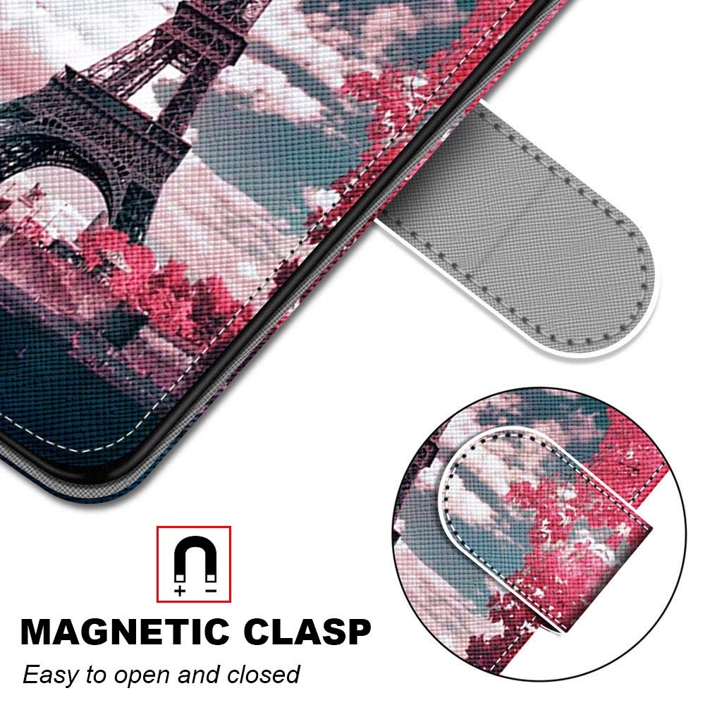TOUCASA Cover Portafoglio In PU Per Motorola Moto E13 – Custodia Flip Antiurto Con Supporto Portacarte E Penna Stilo