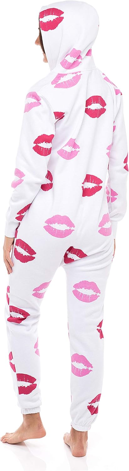 Skylinewears Adult Onesie for Women One Piece Pajama Ladies Jumpsuit Unisex Non Foot Playsuit