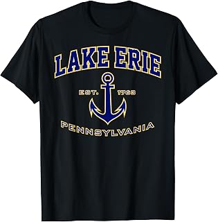 Lake Erie PA Sweatshirt for Women & Men T-Shirt