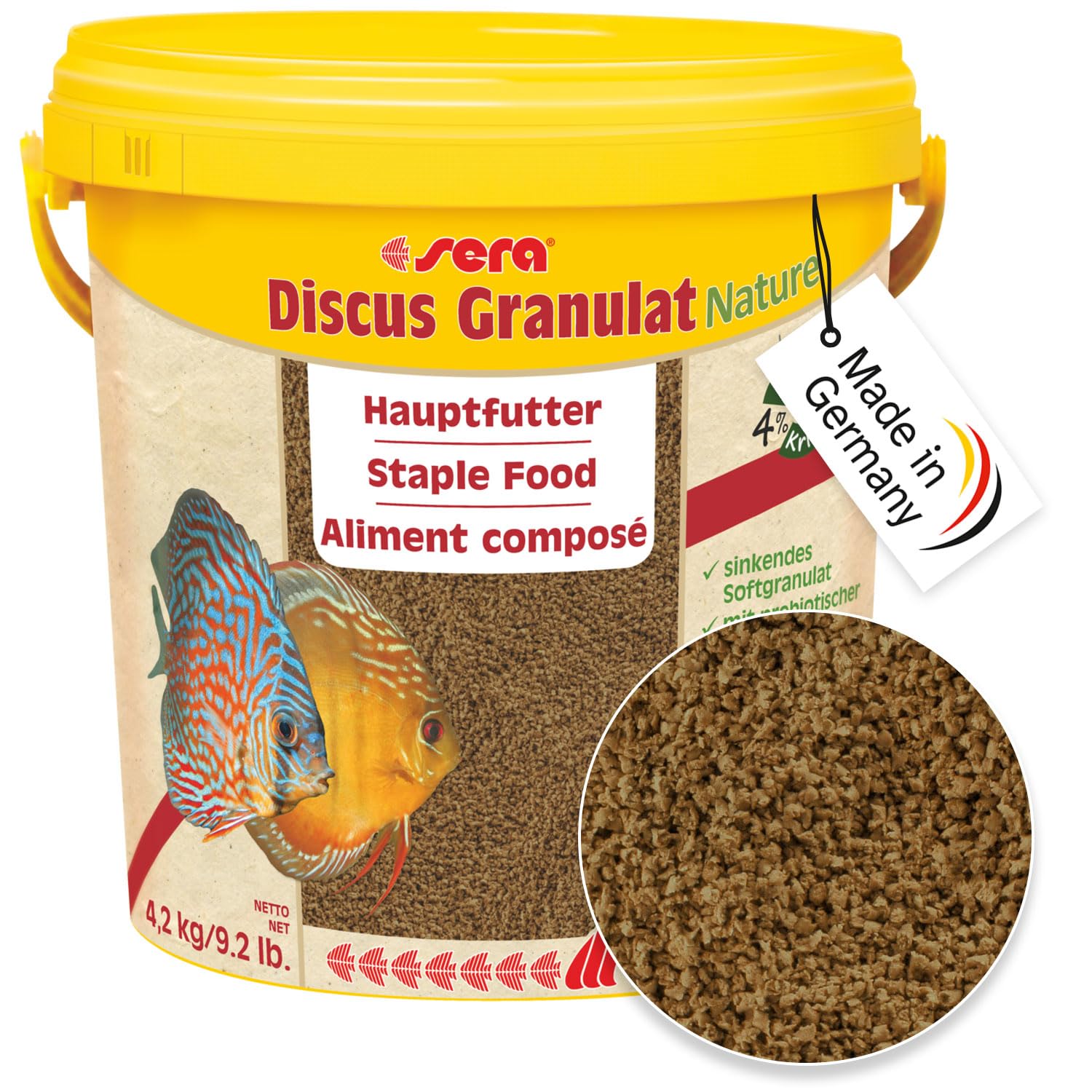 1 Piece Discus granules Fish Food, 9.2 lb/2 kg
