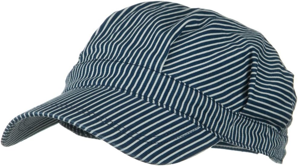 e4Hats.com Dark Striped Conductor's Cap