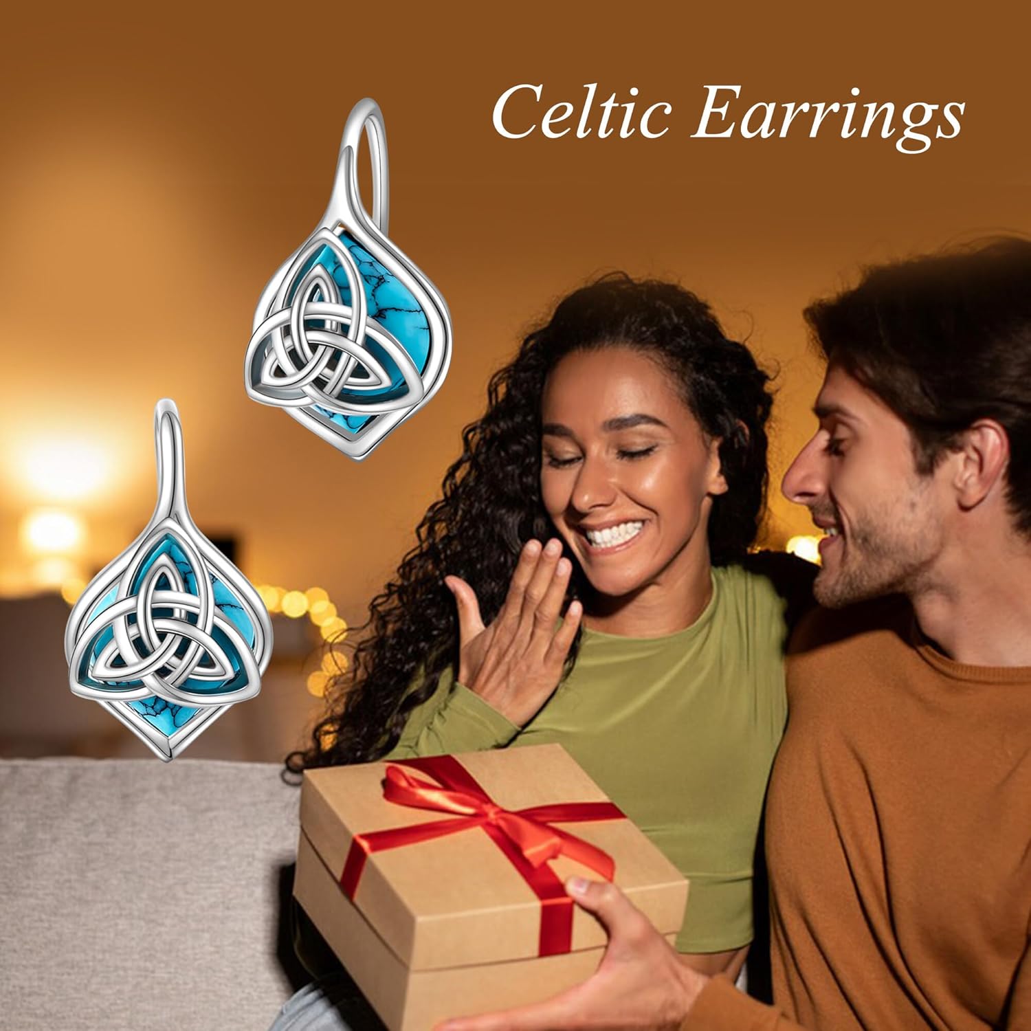 Leverback Earring for Women Sterling Silver Bulldog/Schnauzer/Corgi/Chicken/Fish/Pentagram/Celtic Knot Drop Earrings Cute Animal Jewelry Gifts for Women Mother Mom - Image 6
