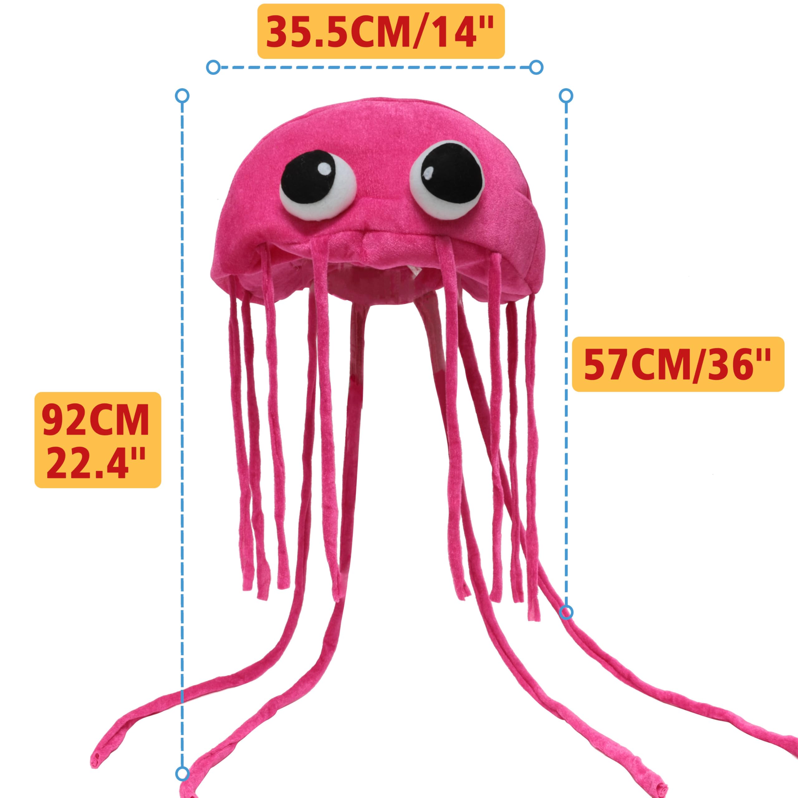 Amazon.com: PerFest Jellyfish Costume Hats. Handmade Jellyfish