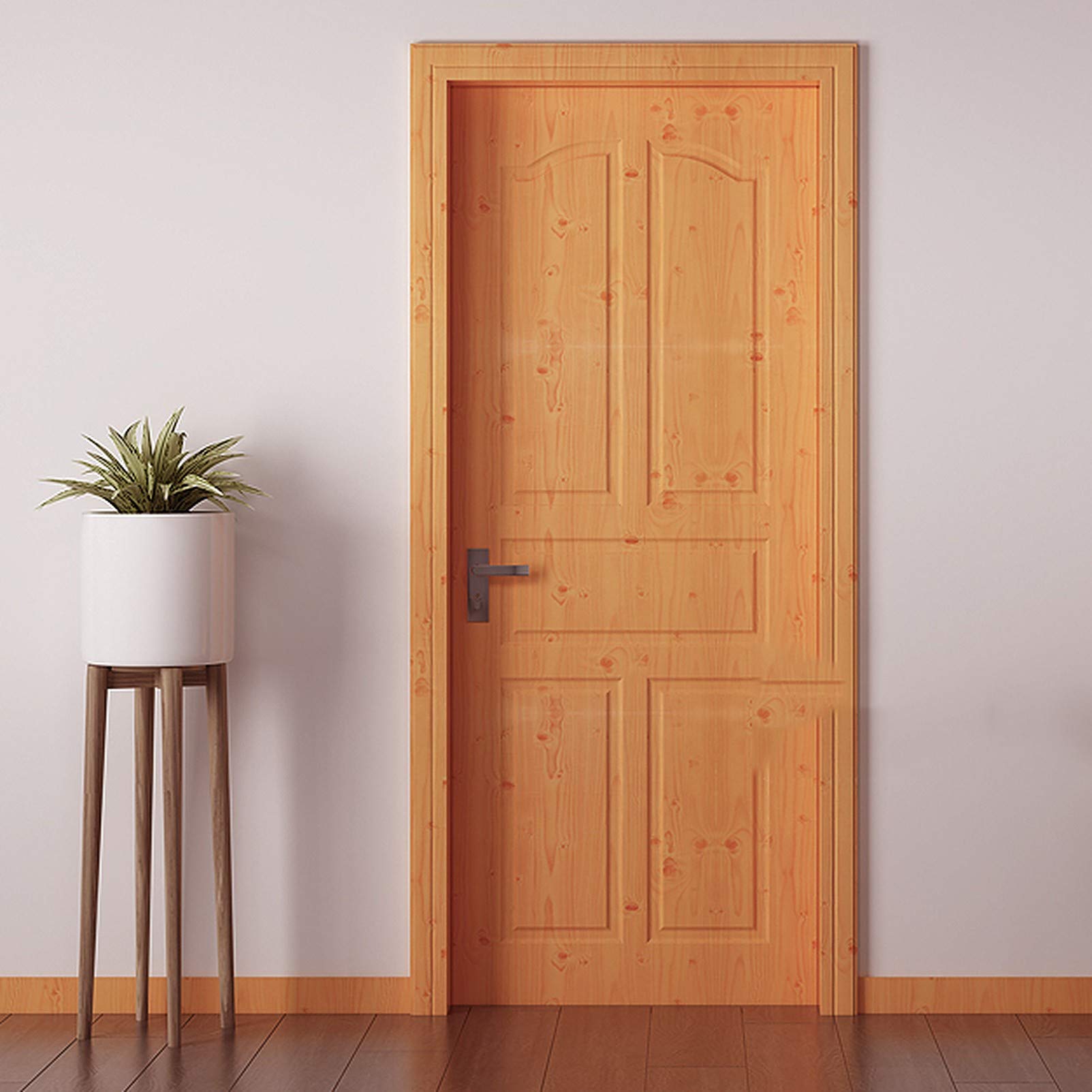 wolpin Wall Stickers Solid Wallpaper Wood Grain (45 Cm X 10 M) Diy Self Adhesive Vinyl Door, Office, Wooden Furniture, Shelf Liner, Almirah, Table Top, Cabinets Brown (B0B31Q5J97) Amazon Price History, Amazon Price Tracker