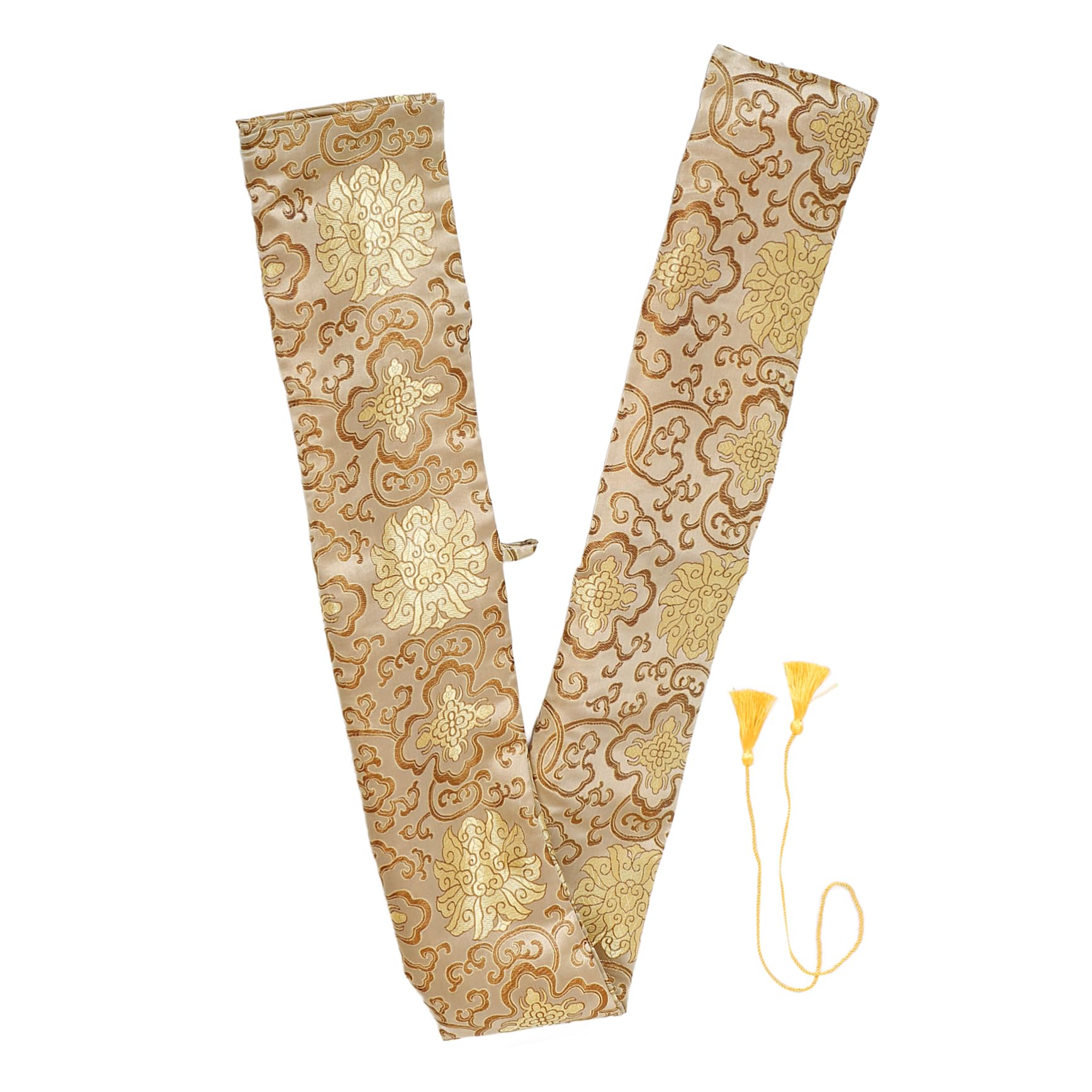 BESPORTBLE Silk Bag for and - Elegant Carrying Case with Golden Tassel for Taichi Practice and Cosplay - Durable and Stylish Pouch for Martial Arts Gear