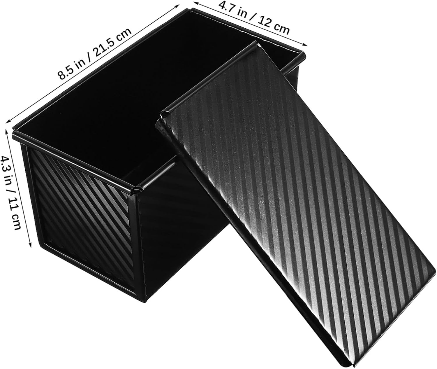 Metal Toast Baking Box Non-stick Bread Loaf Pan Bread Tools Sourdough Pans Making Accessories