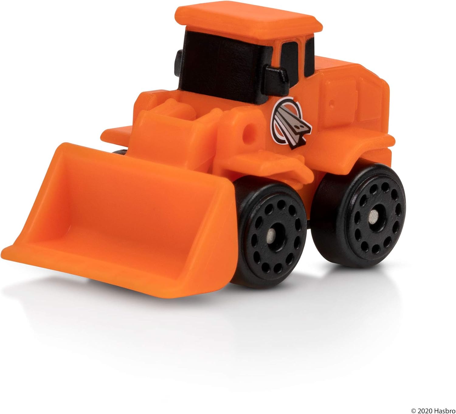 Micro Machines MMW0021 Construction Crew Pack, Features 5 Plus Corresponding Scene-Highly Collectible Themed Toy Cars – Tiny Vehicles, Huge World, Orange