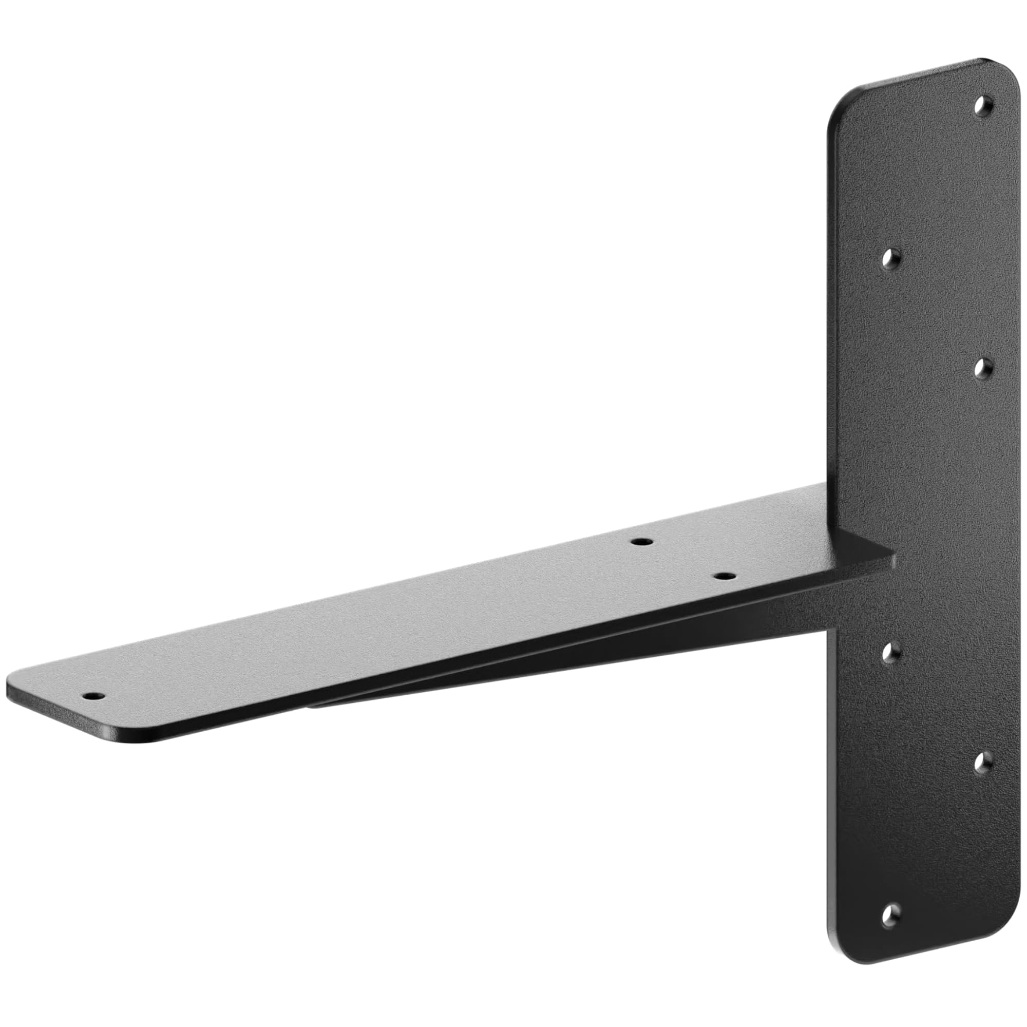 Ultimate Heavy-Duty Floating Granite Bracket - Premium T-Bracket for Cantilever Shelving | Strong, Invisible Support for Free Hanging Countertop| Made in USA | Sleek Seamless DIY Design (1-Pack)