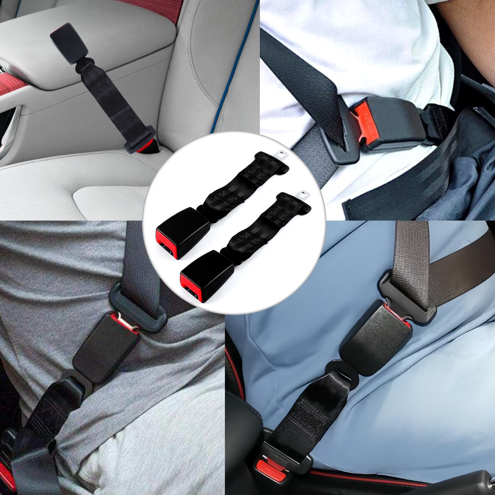 2 accessori per auto 14,57 IN/37 cm, accessori per auto universali, parti auto adatte per la maggior parte dei veicoli