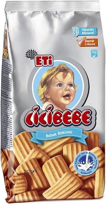 Eti Cicibebe Bisküvi 212 g x 12 Adet