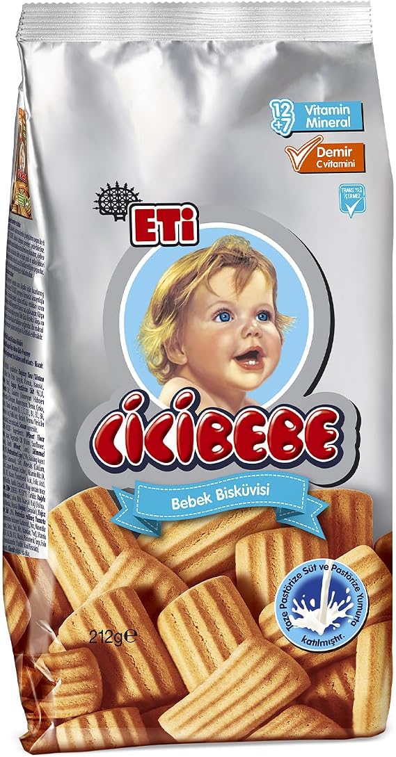 Eti Cicibebe Bisküvi 212 g x 12 Adet