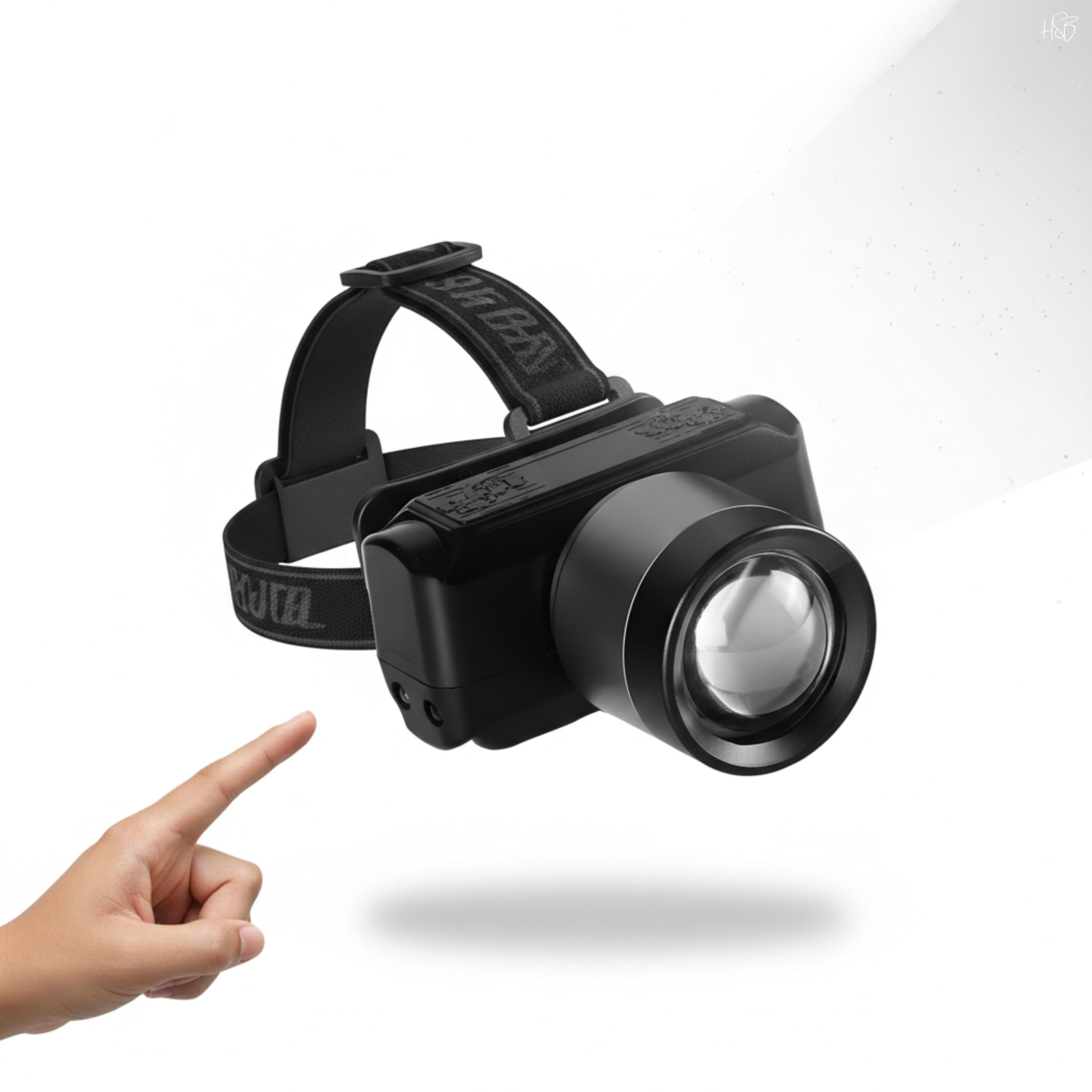 Drumstone Rechargeable LED Headlamp 100W Super Bright Headlight with Zoomable Focus, Waterproof Head Torch with Up to 6 Hours Runtime for Camping, Hiking & Outdoor Use-image-11