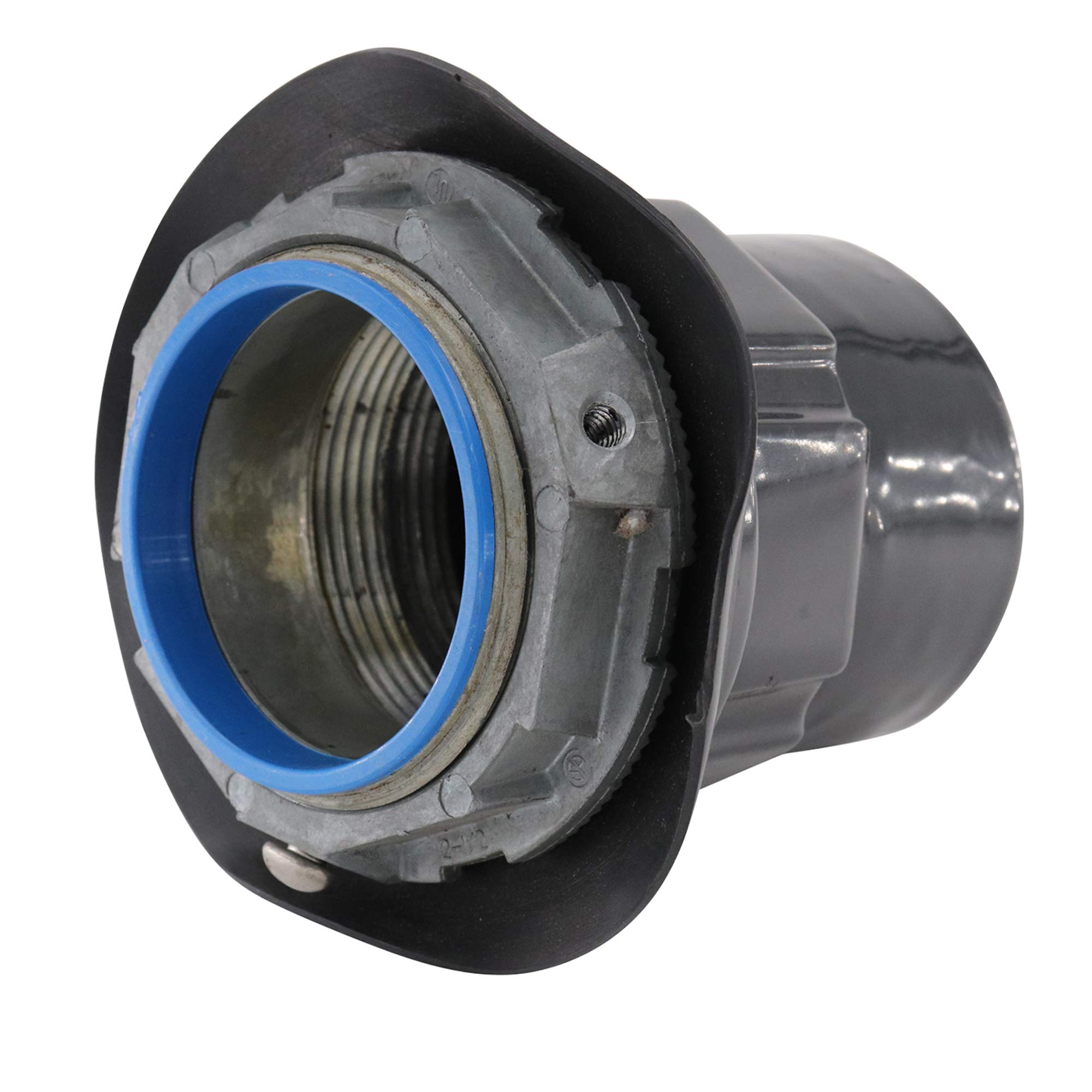 Thomas & Betts STG7-G Ocal PVC Coated Zinc Grounded Hub Connector, 2-1/2