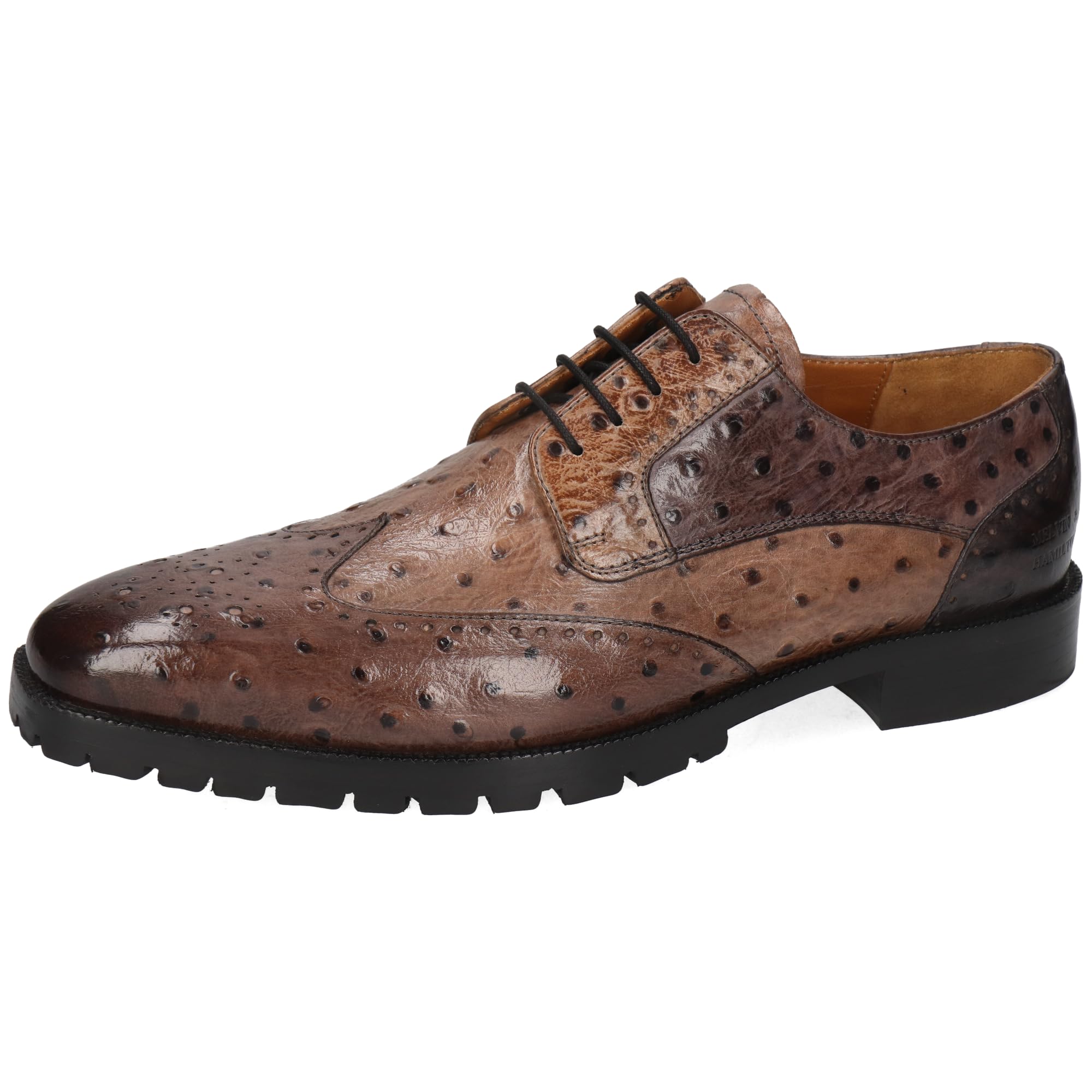Melvin & Hamilton Men's Jeff 14 Oxford, Brown, 7.5 UK
