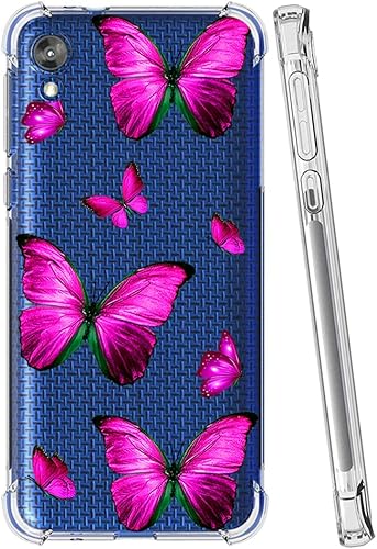 Miniatura 16 de Funda para Moto E6, Motorola E6 XT2005DL Linda Caso, Transparente Flexible Bumper TPU Suave Goma Silicona Funda para Motorola Moto E6