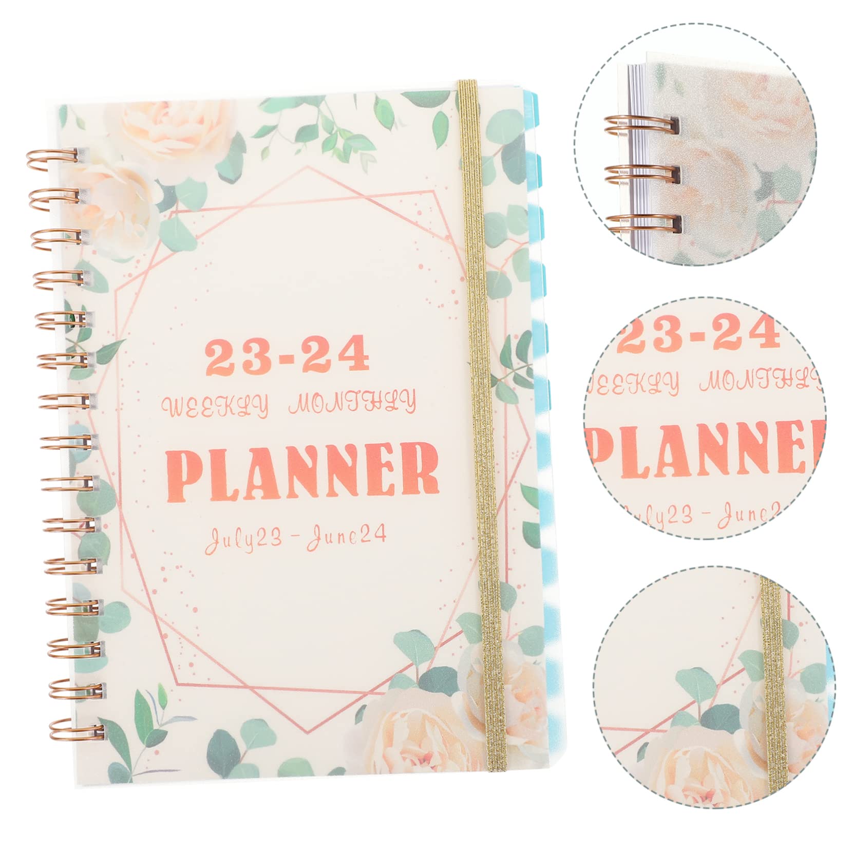 NUOBESTY 5 Pezzi 2023 Agenda Book Multi Book Display Stand Coperchio Estensibile Estensione Per Libreria Sitar Duvet Tuner Spanner Artificial Jam Scrunchie Supporto Per Libri Da Tavolo