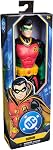 DC Comics, Figurine d'action Robin, 12 po, Jouets pour enfants garçons et filles, Âges 3+.