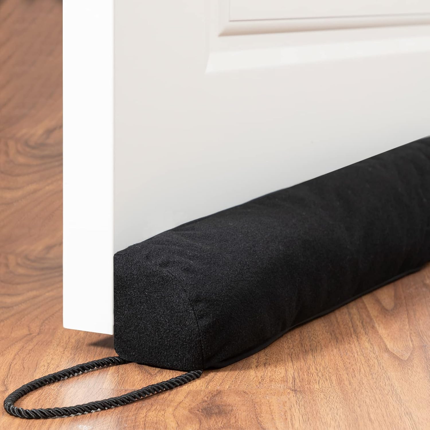Sunolga 38" Weighted Door Draft Stopper, Right Angle