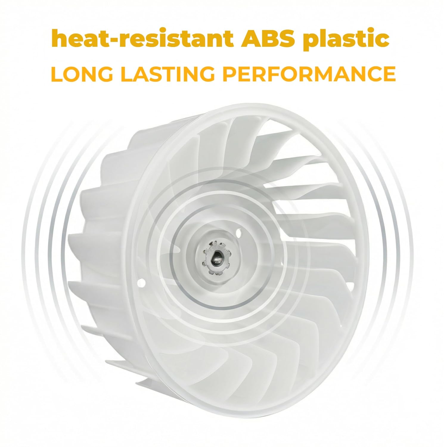 DC67-00180B Dryer Blower Wheel Fan Replace DC67-00180A PD00002104 2310018 AP5324177 Dc67-00180B Wheel for Samsung Kenmore Dryer Blower Wheel 1-Year QA