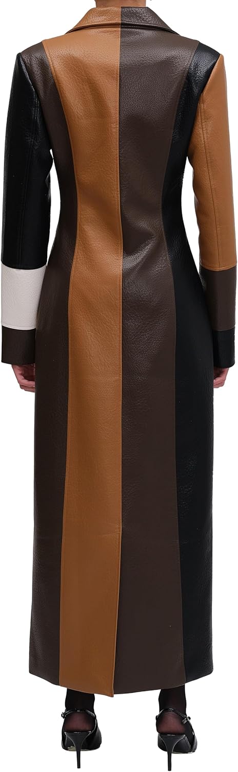 Ronny Kobo Women's Carla Faux Leather Coat