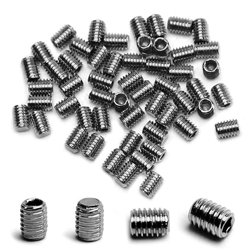 MroMax Juego de 50 tornillos planos M3 x 0.157in de acero inoxidable 304 interno hexagonal Allen cabeza de accionamiento de cabeza de vaso de acero