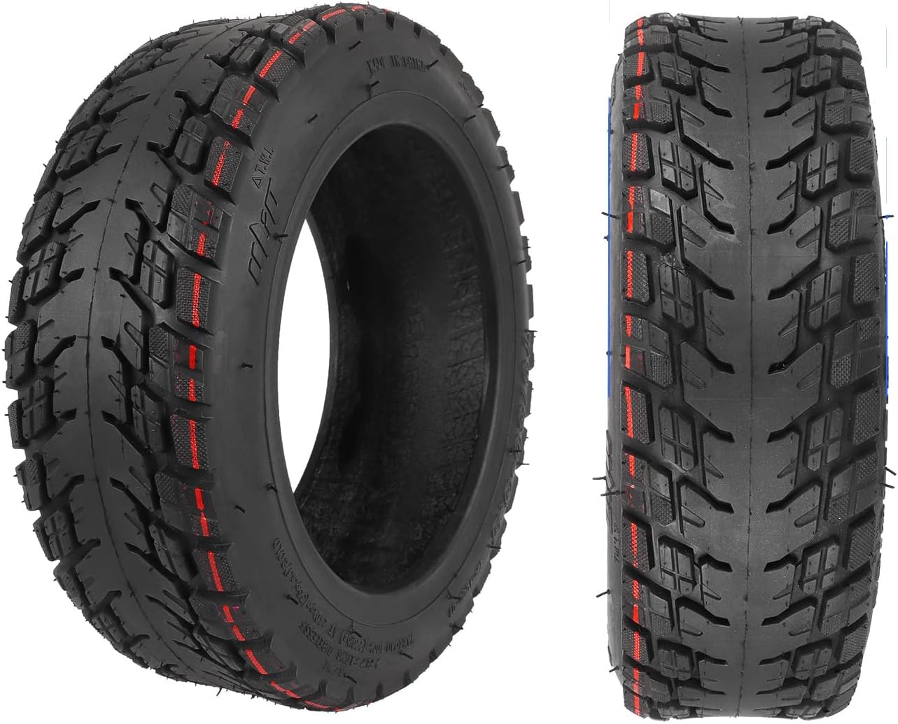 11″ 70/80-6.5 Rubber Heavy Duty Explosion-proof Tubeless Tire Replacement for Xiaomi Ninebot PLUS Self-Balancing Car Hoverboard Electric Kick Scooter Tyre Wheel Parts (2)