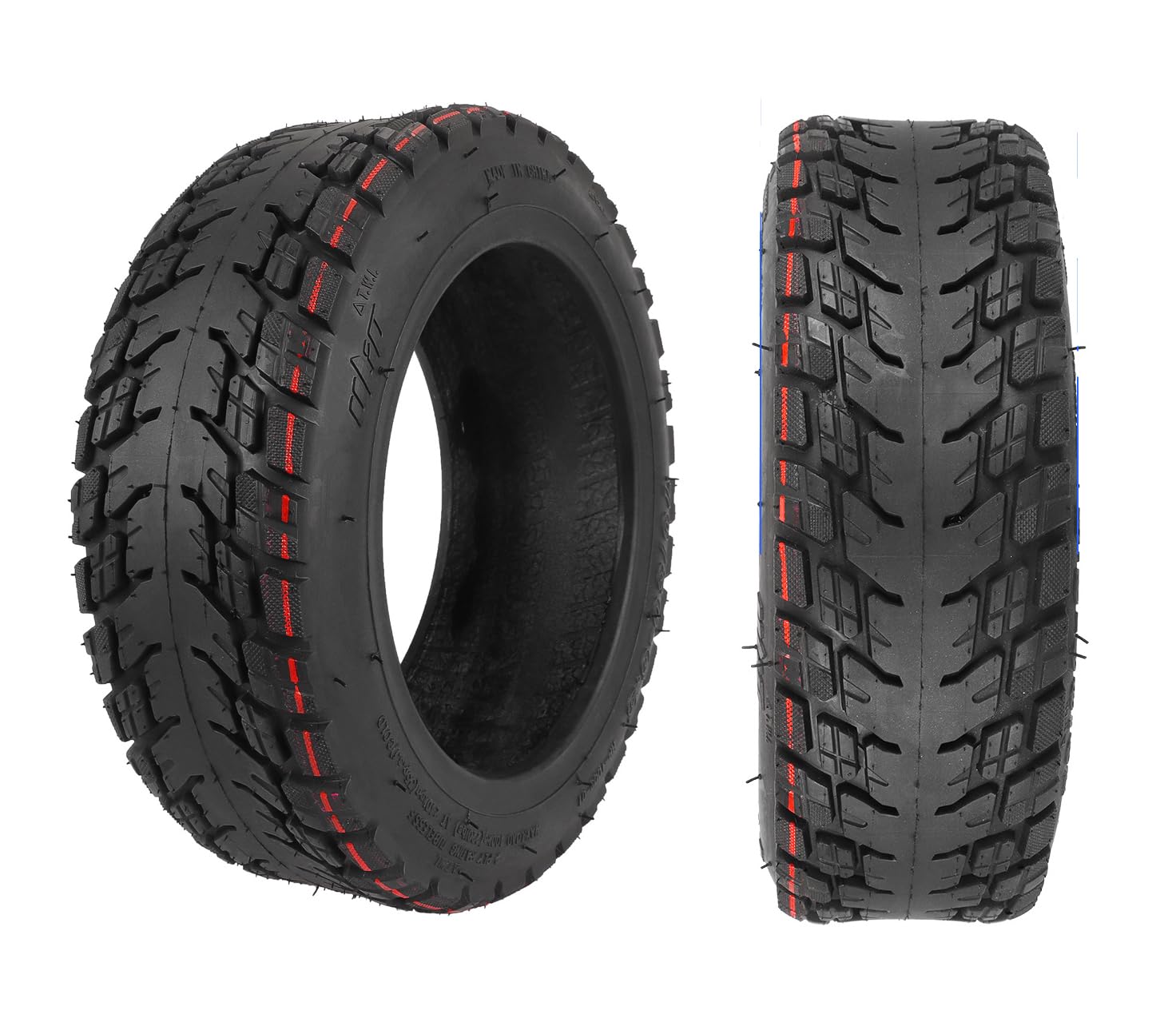 Photo 1 of ZAITUO 11? 70/80-6.5 Rubber Heavy Duty Explosion-proof Tubeless Tire Replacement for Xiaomi Ninebot PLUS Self-Balancing Car Hoverboard Electric Kick Scooter Tyre Wheel Parts (2)