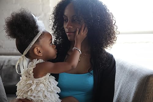 Miniatura 2 de Delicada pulsera de plata de ley grabada con cruz con perlas y cristales blancos de imitación europeos, el mejor regalo de bautismo y bautizo para