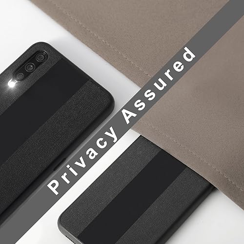 Miniatura 3 de Cortinas de puerta francesa 100% opacas, sin arrugas, oscurecimiento de la habitación, bloquean la luz y el calor a través del vidrio. Cortinas de