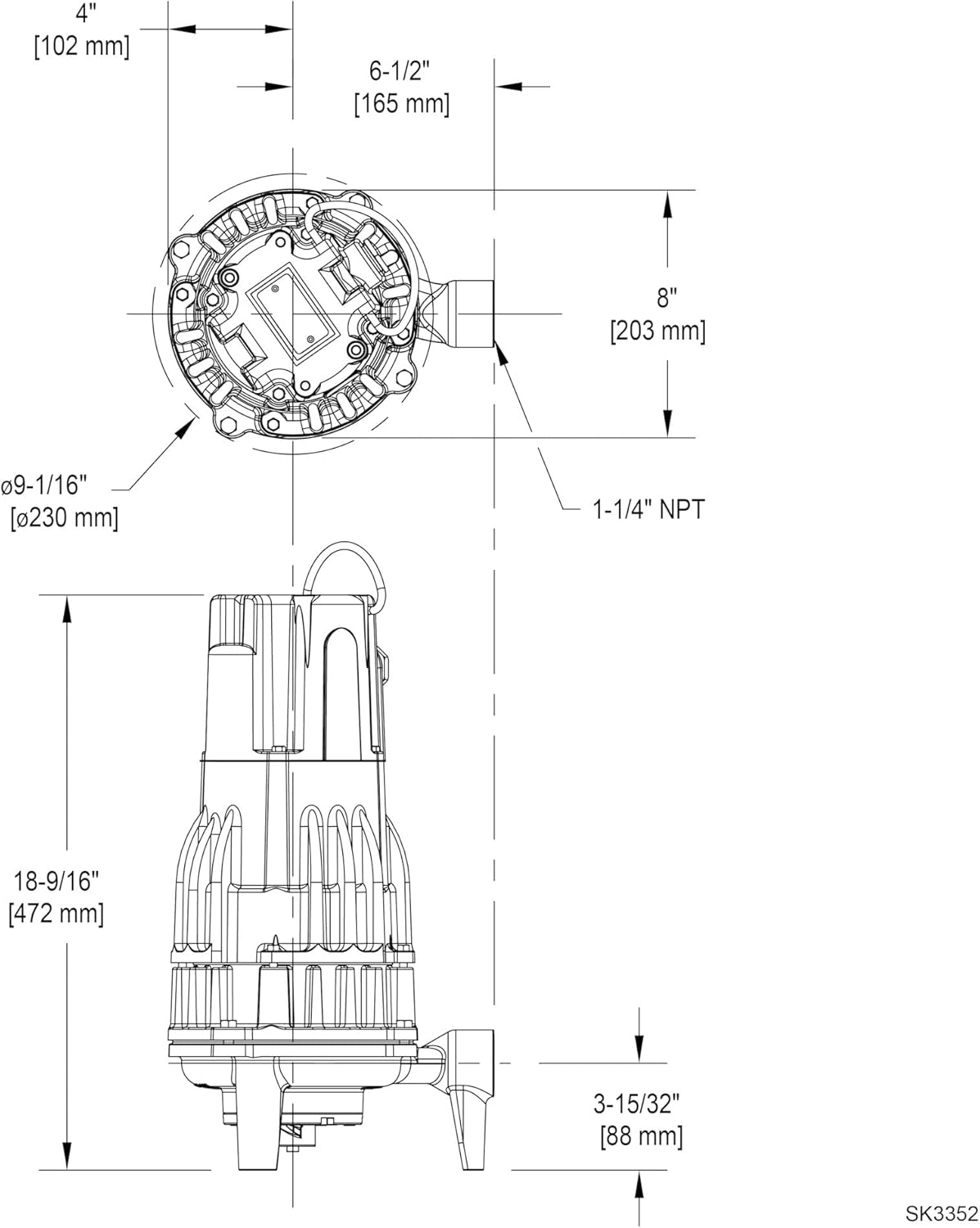 Shark SE Automatic Grinder Pump