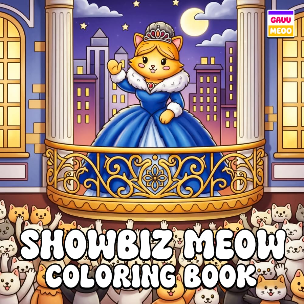Social Media Meow Coloring Book: Funny Cat Selfies, Viral Meow Moments, and Creative Social Media Fun
