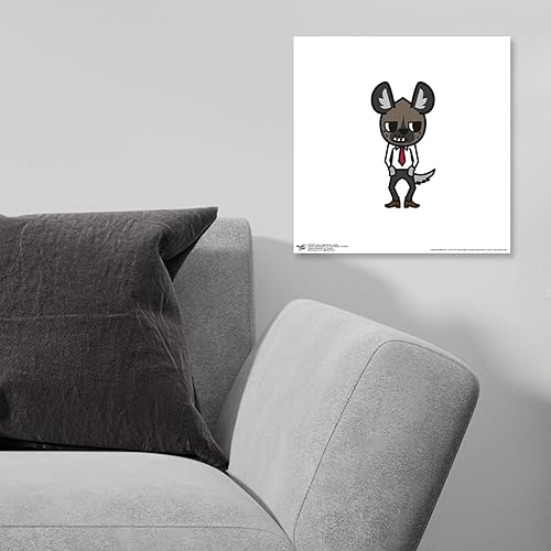 Vista 3 de Trends International Gallery Pops Sanrio Aggretsuko - Póster de pared Haida, 12.00 x 12.00 pulgadas, versión sin marco