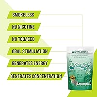 Vista 79 de Bolsas de energía TeaZa, salsa sin tabaco ni nicotina - Alternativa de tabaco y salsa energética masticable, inmersión saludable con sabor premium