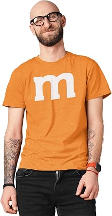 M Team Halloween Costume Adult T-Shirt