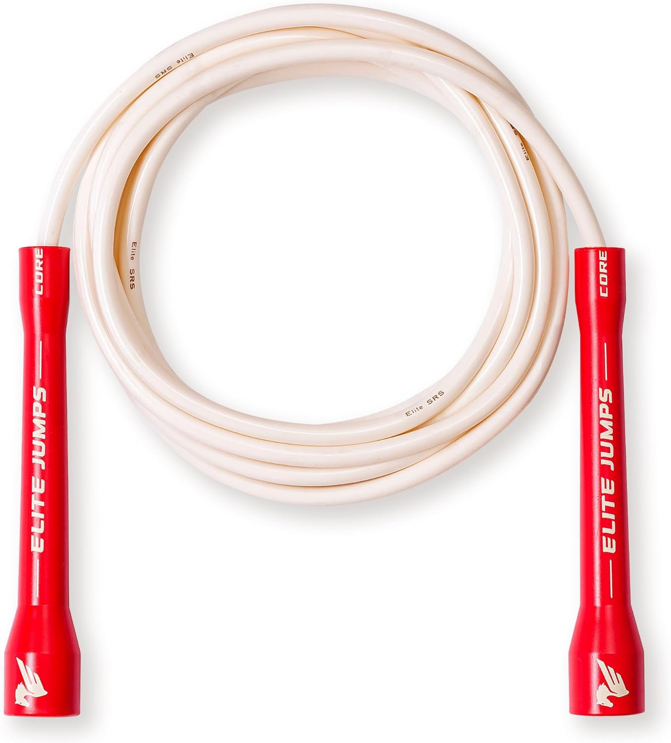Elite Jumps Core Jump Rope – Indoor/outdoor adjustable jump rope for Training and Fitness – 6mm PVC Skip Rope for Fitness – Unbreakable Handles with Tangle-Free Jumping Rope for Workout