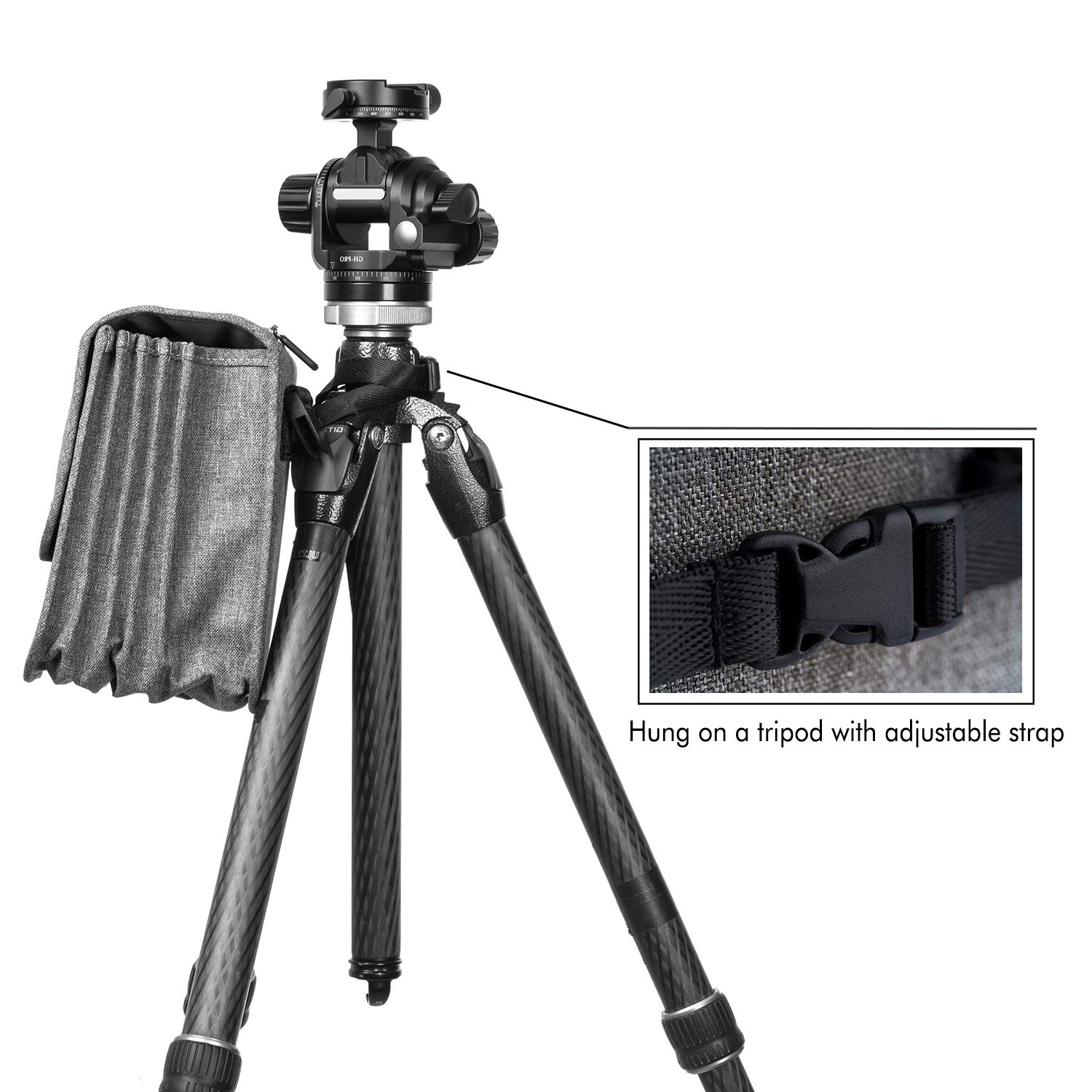NiSi Bolsa filtrante, Gris, Caddy-150mm Filtertasche