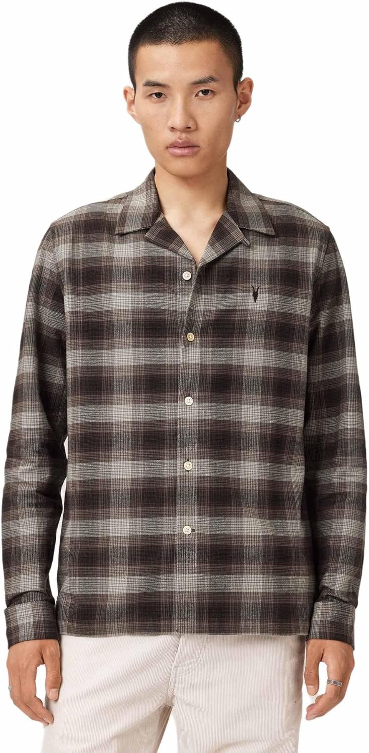 AllSaints Mens Iniko Ls Shirt - Image 4