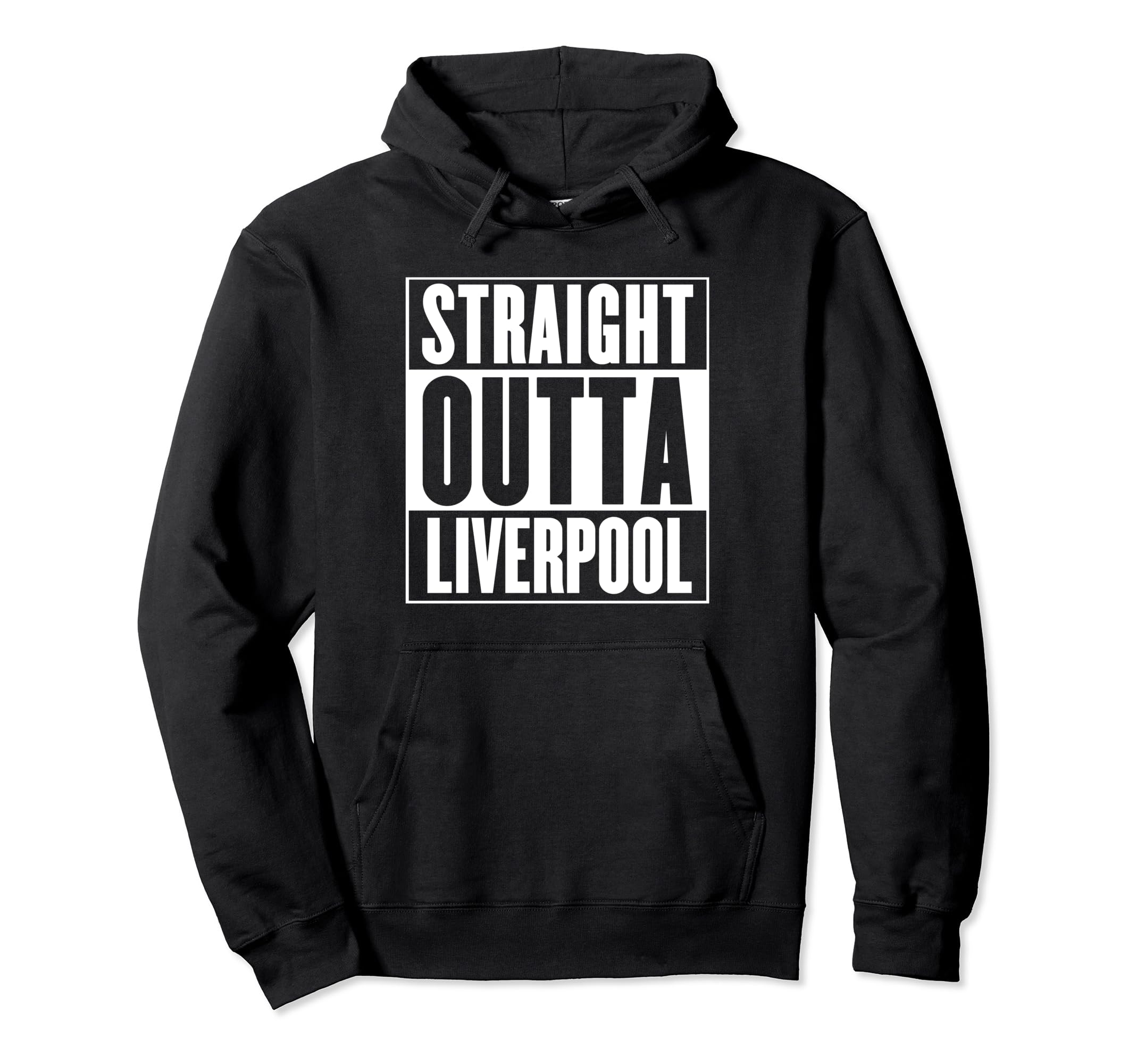 Born in LiverpoolLiverpool - Straight Outta Liverpool Pullover Hoodie