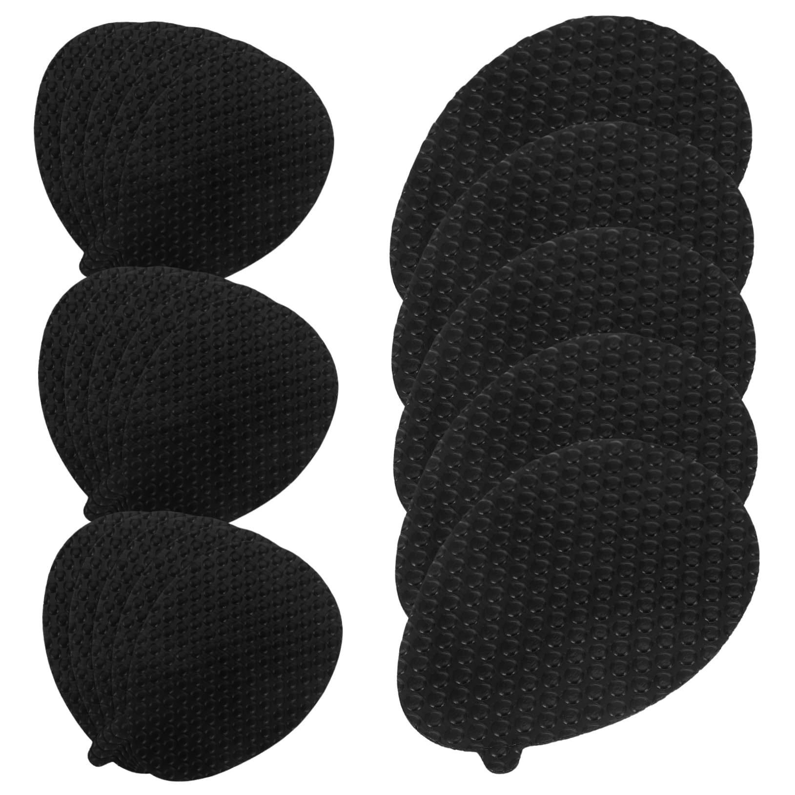5 Sätze Anti Rutsch Sohlenaufkleber Absatzschoner Für Schuhe Schuhflicken Absatzgriffe Für Damenschuhe Polster Schuhsohlengriffe Absätze Ferseneinlagen Gel 10 Paare * 5
