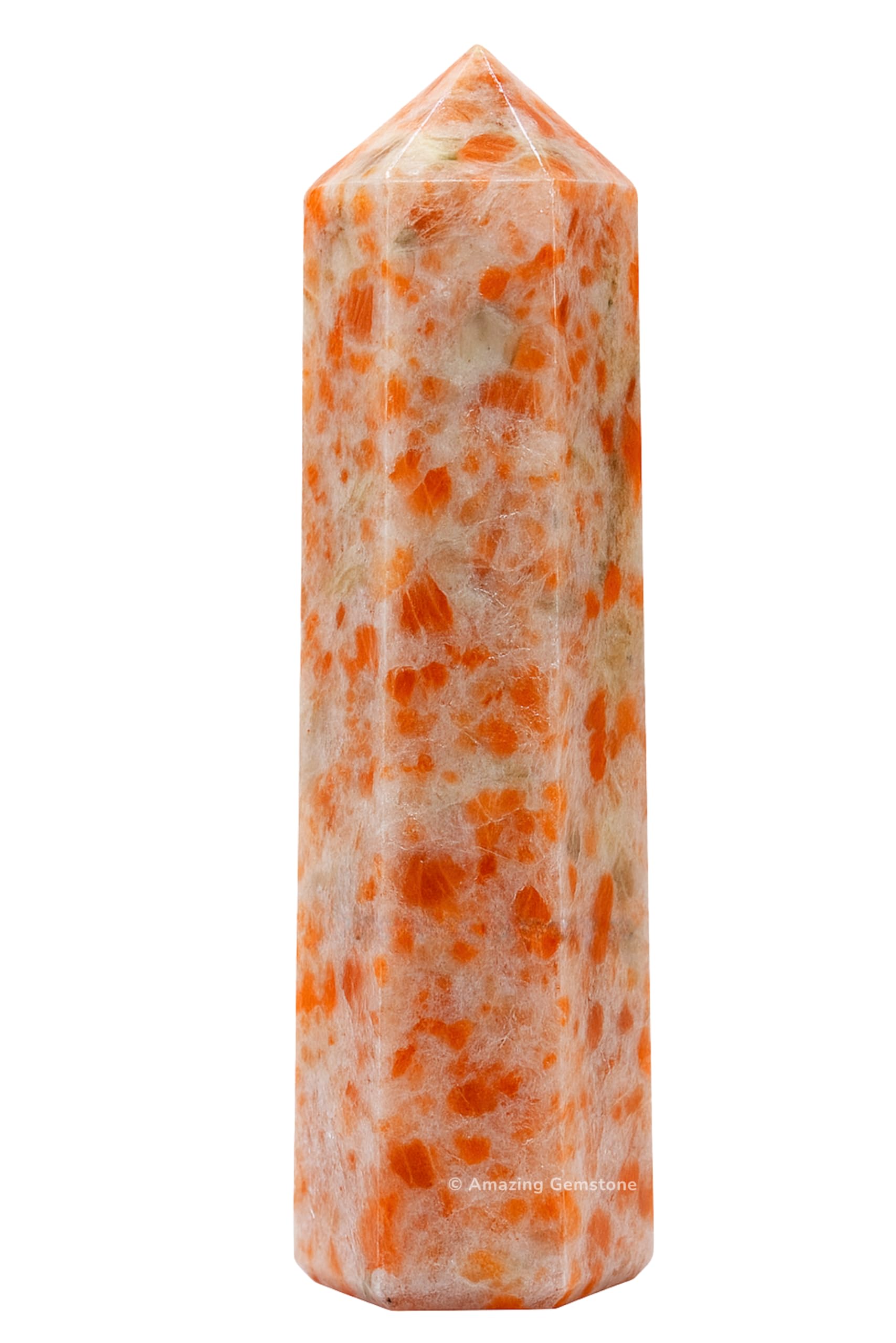 Amazon.com: Amazing Gemstone Large Sunstone Crystal Towers