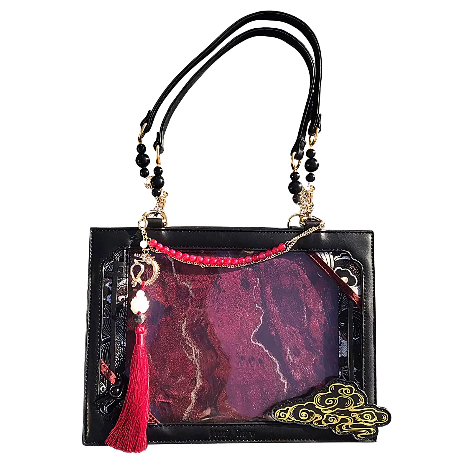 Bolso Tote Para Mujer Tote De Hombro Con Estética Vintage Y Streetwear