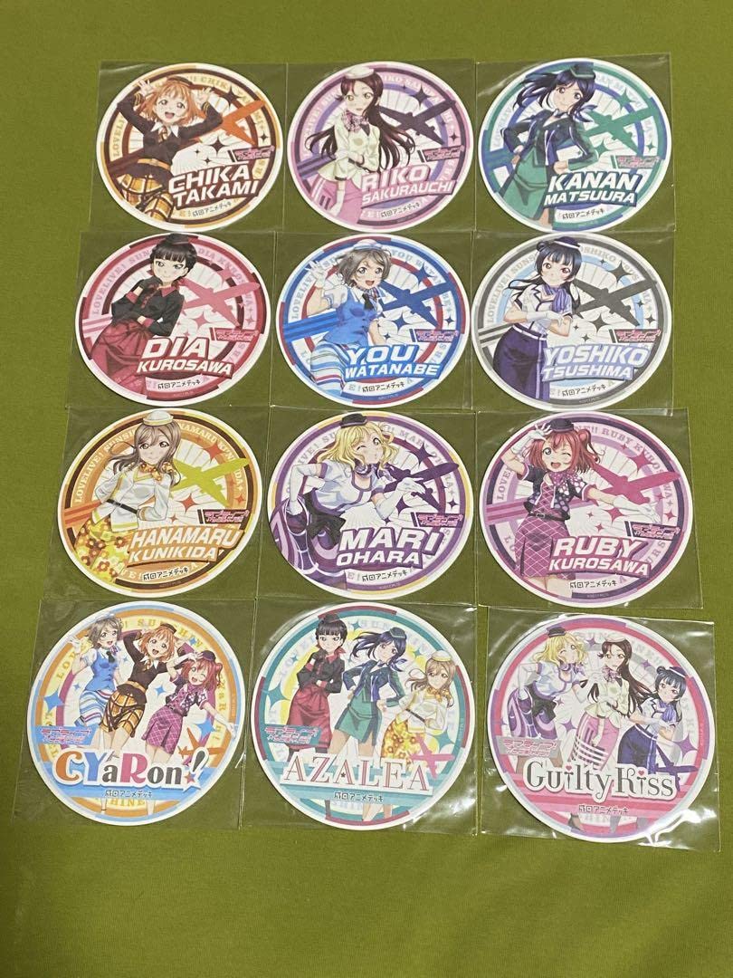 Amazon.co.jp: ラブライブ サンシャイン 成田 アニメデッキ コースター