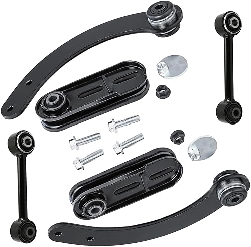 Miniatura 214 de Detroit Axle - Kit de suspensión frontal de 4 piezas para Chevrolet Aveo5 Aveo Pontiac G3 Wave Wave5 Suzuki Swift+, 2 brazos de control inferiores,