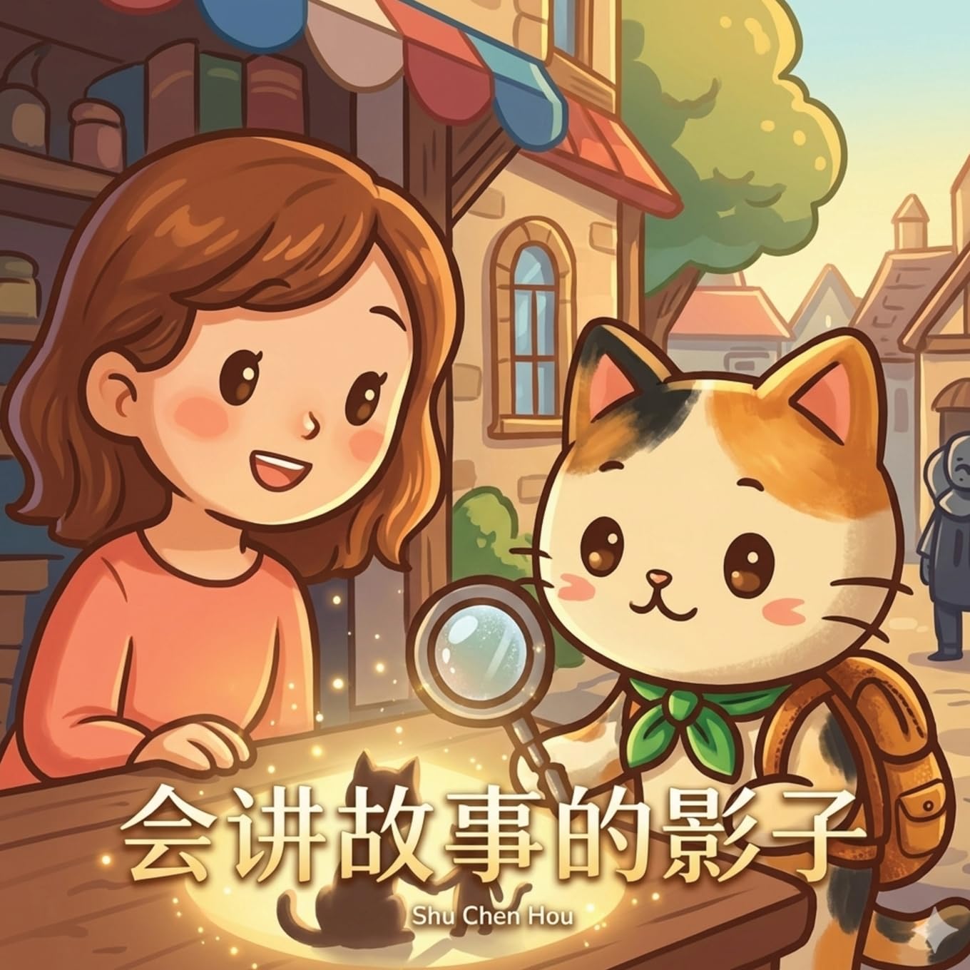 The 会讲故事的影子: The Shadow That Told Stories: A Simplified Chinese Children's Picture Book (暖心小绘本 Warm Hearts Picture Book Series)