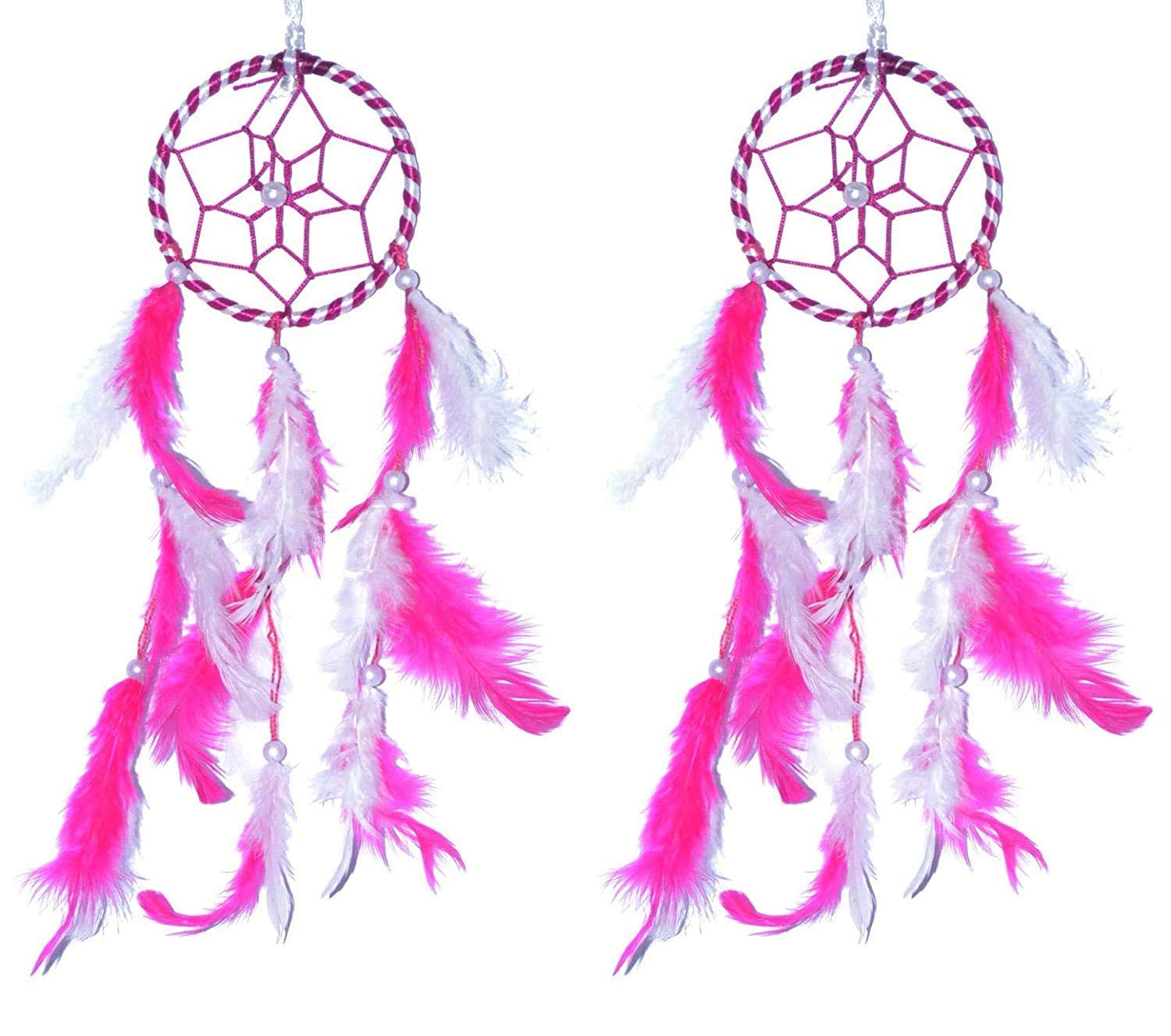 ARTBUG Dream Catcher Small Dream Catcher for Cars - Car Hanging Decorative (3 inch) - for Positive Energy and Protection (Pack of 2)-picture-33