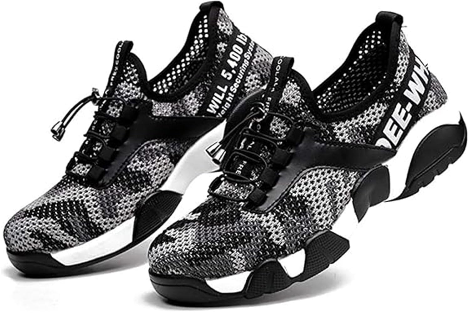 Scarpe da Lavoro da Uomo e da Donna con Punta in Acciaio Scarpe Antinfortunistiche Suola Intermedia in Kevlar Traspiranti
