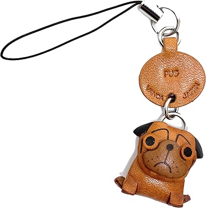 Amazon 本革 携帯犬ストラップ プチワンチャン パグ vanca 日本製 職人によるハンドメイド ストラップ マスコット 通販 Amazon 本革 携帯犬ストラップ プチワンチャン パグ vanca 日本製 職人によるハンドメイド ストラップ マスコット 通販