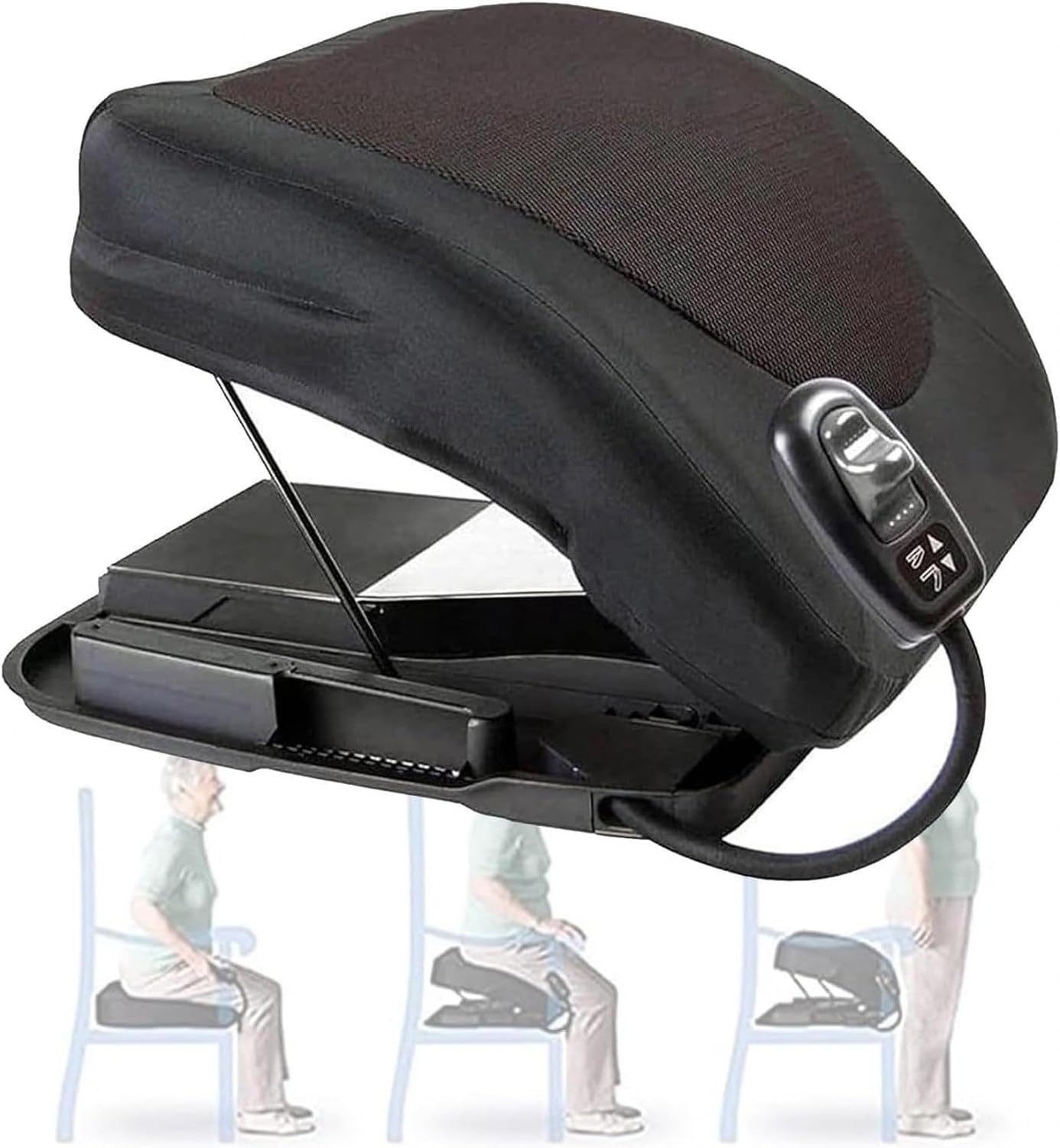 Coussin releve-personne électrique, aide au lever pour personnes âgées,