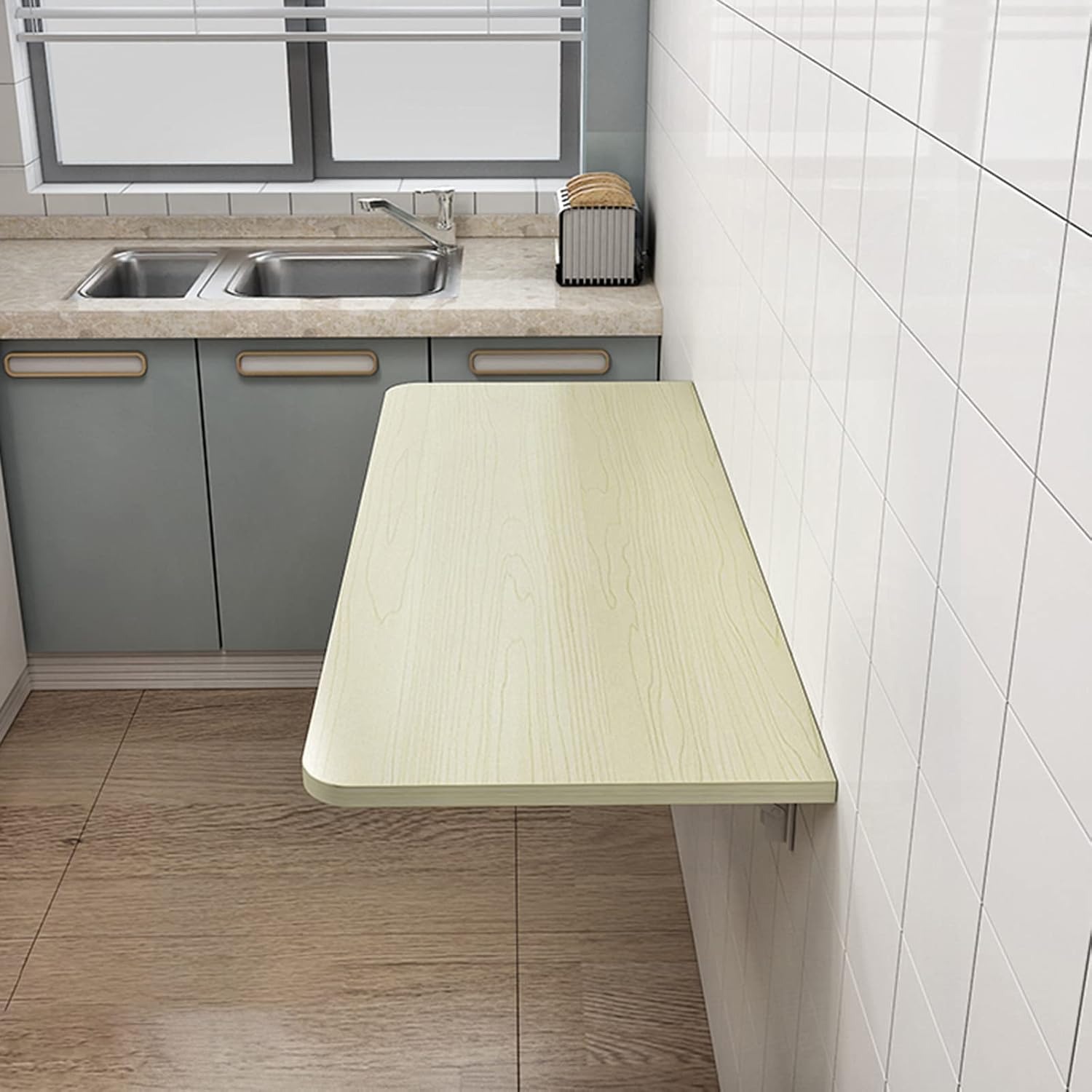 Amazon.com: JDMTM Wall Mounted Table Drop Leaf Tables Folding Dining ...